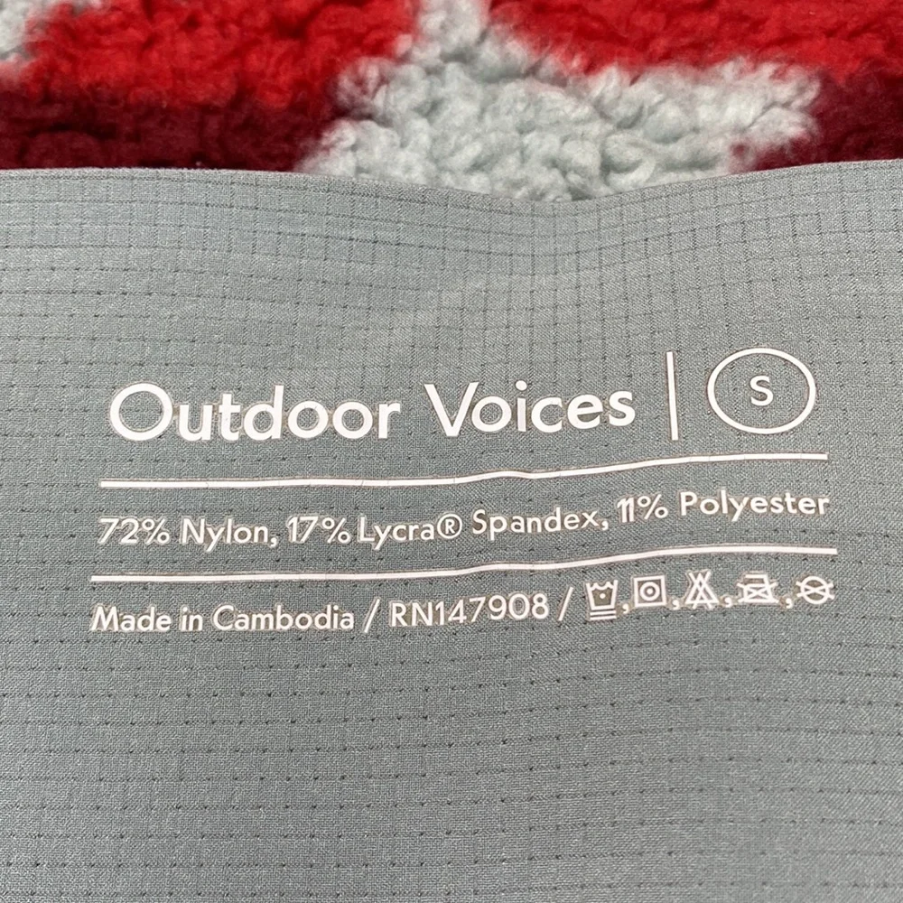 Outdoor Voices tech sweat cropped leggings - Picture 4 of 6